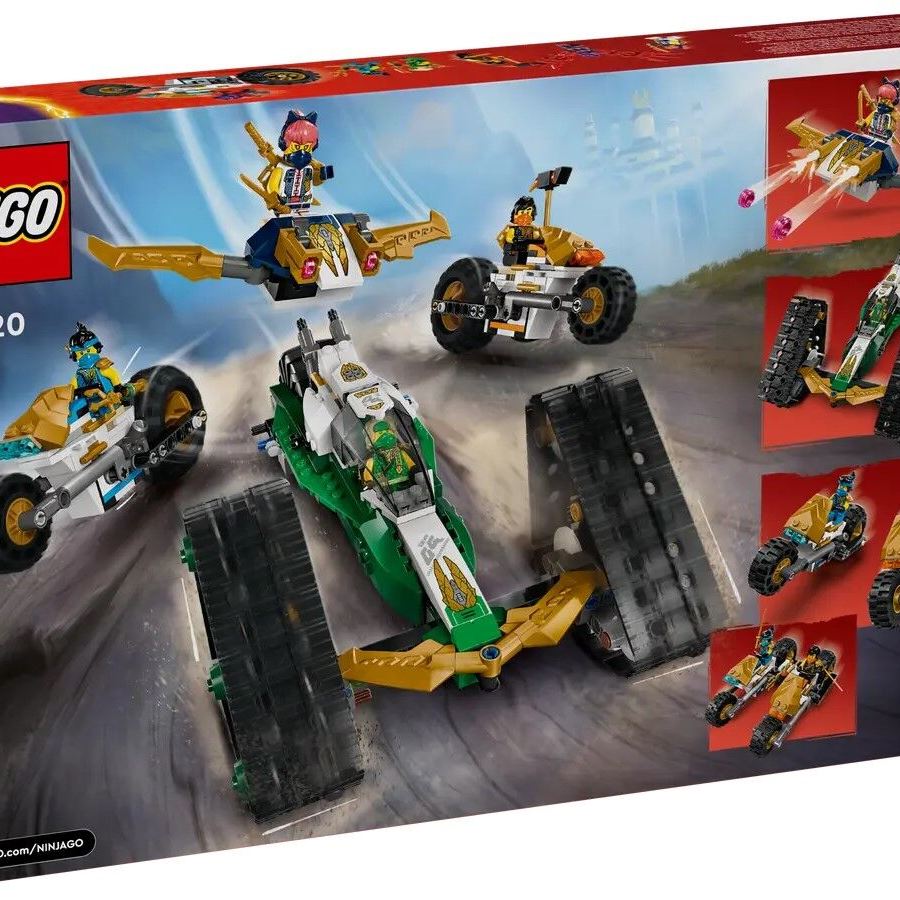 LEGO Конструктор NINJAGO Комбі-автомобіль команди ніндзя