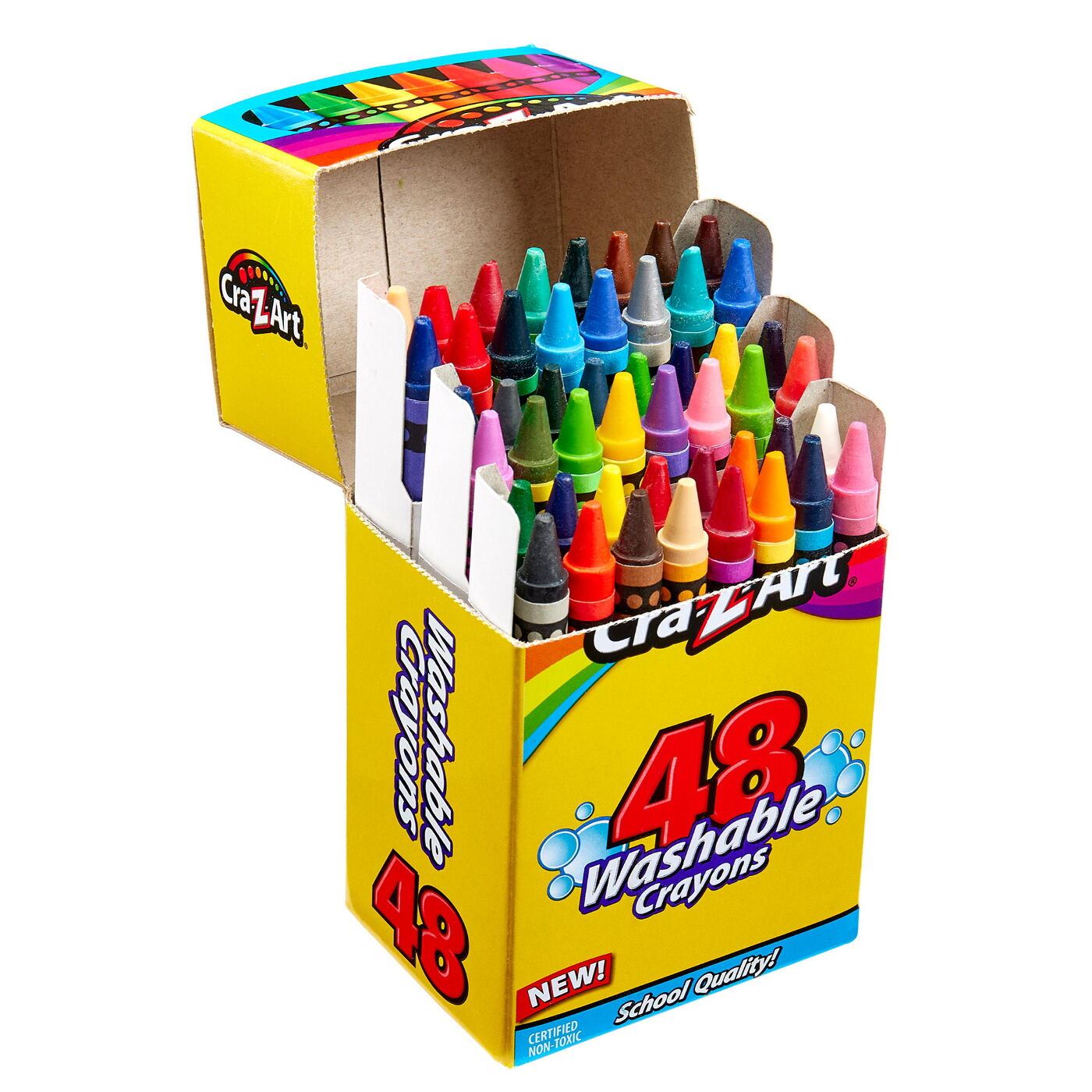 Cra-Z-Art Крейда воскова легкозмивна, 48шт
