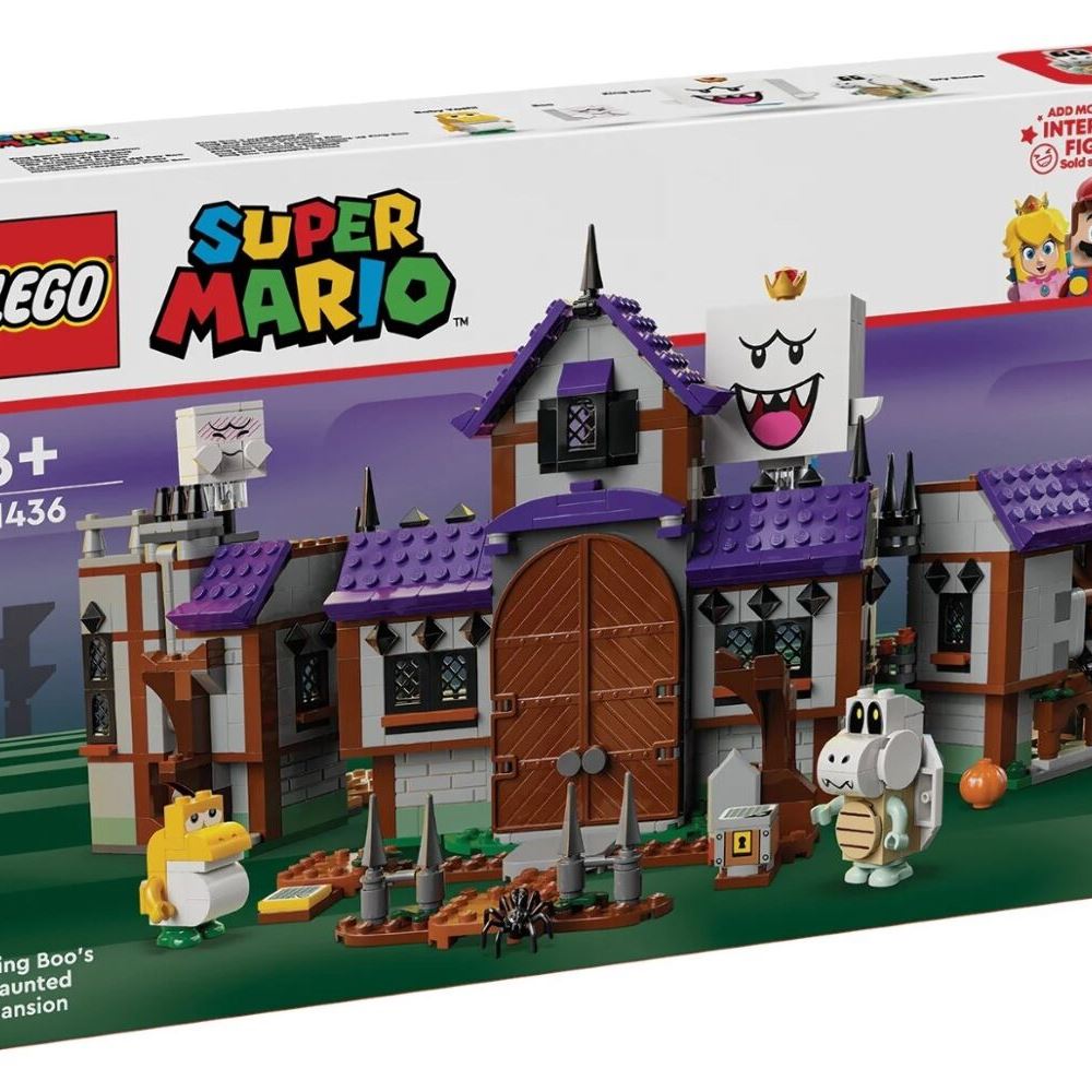 LEGO Конструктор Super Mario Садиба з привидами Бу-короля