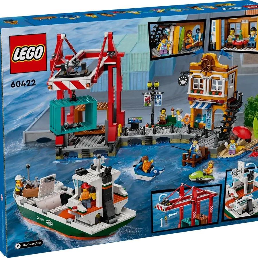 LEGO Конструктор City Морська гавань із вантажним судном
