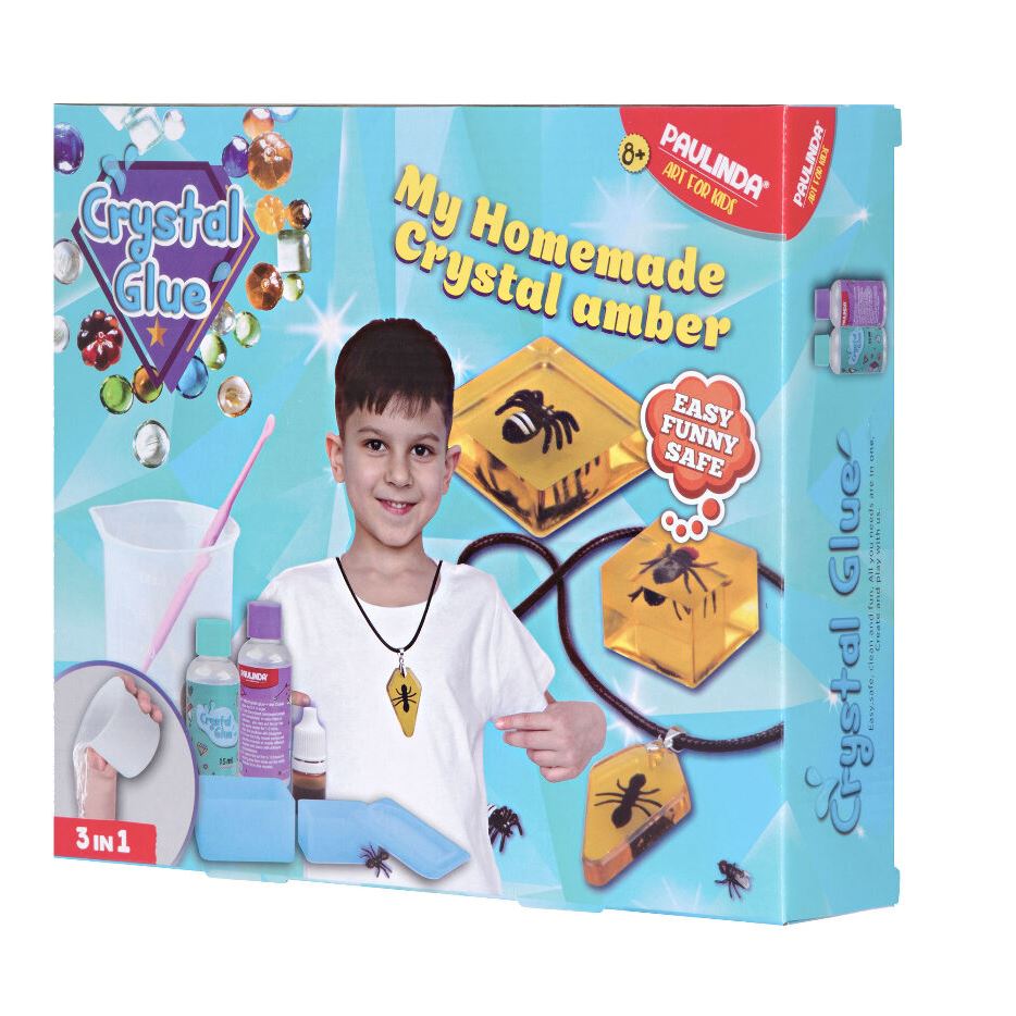 PAULINDA Набір для творчості Crystal glue DIY "Кулони 3 в 1"