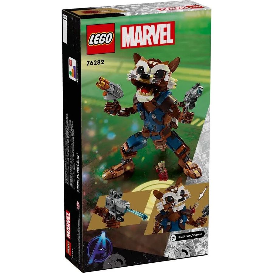 LEGO Конструктор Marvel Ракета й малюк Ґрут