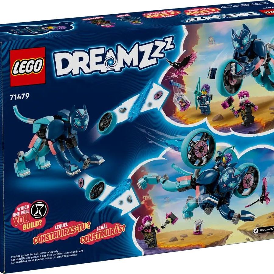 LEGO Конструктор DREAMZzz Котячий мотоцикл Зоуі