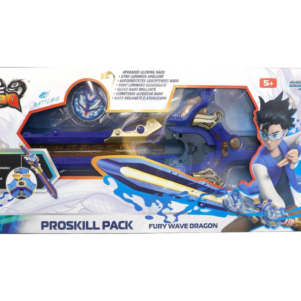 Infinity Nado Дзиґа VI Proskill Pack Лютий Дракон (Fury Wave Dragon)