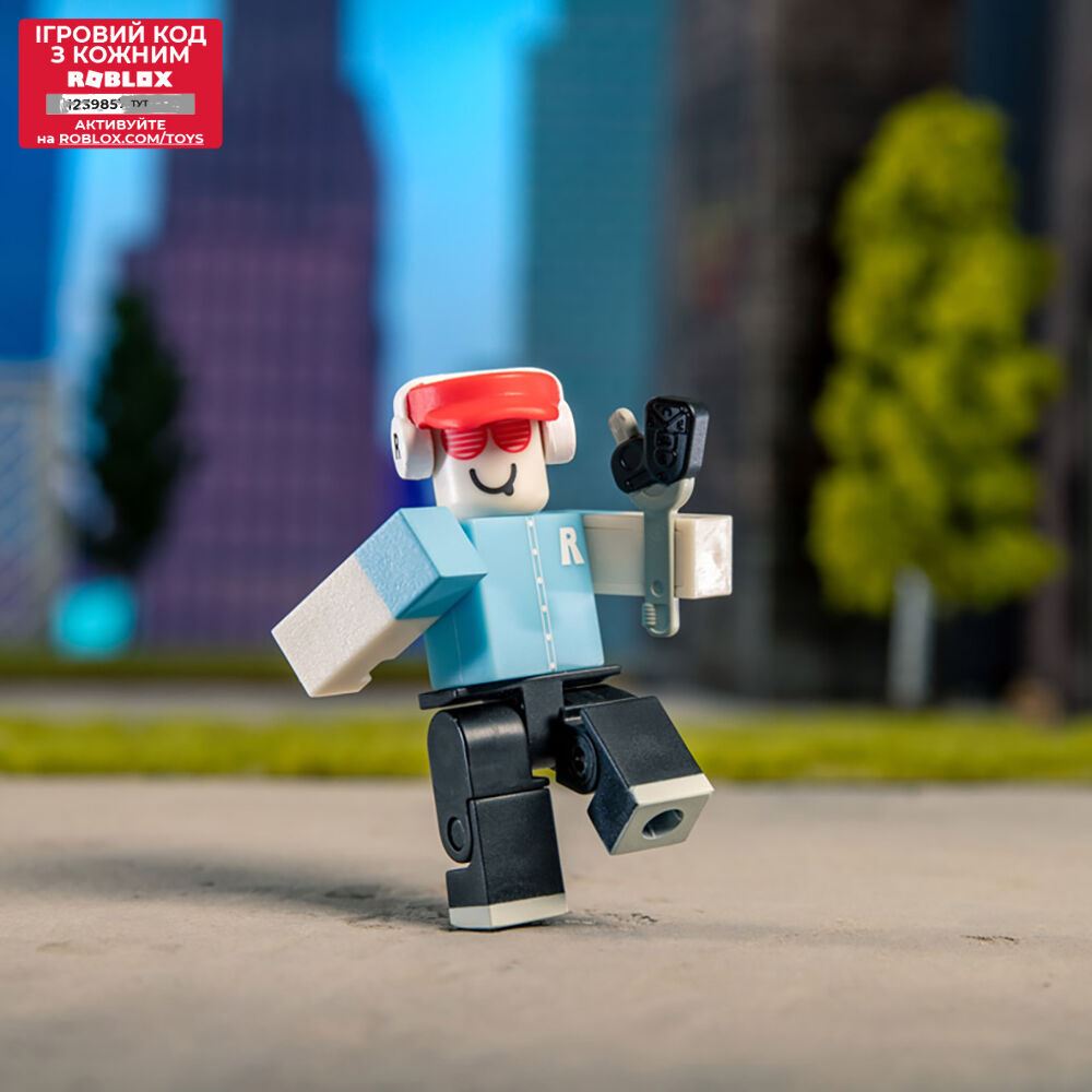 Roblox Ігрова колекційна фігурка Deluxe Mystery Pack Greenville: Car Dealer Worker milk74I8O S3