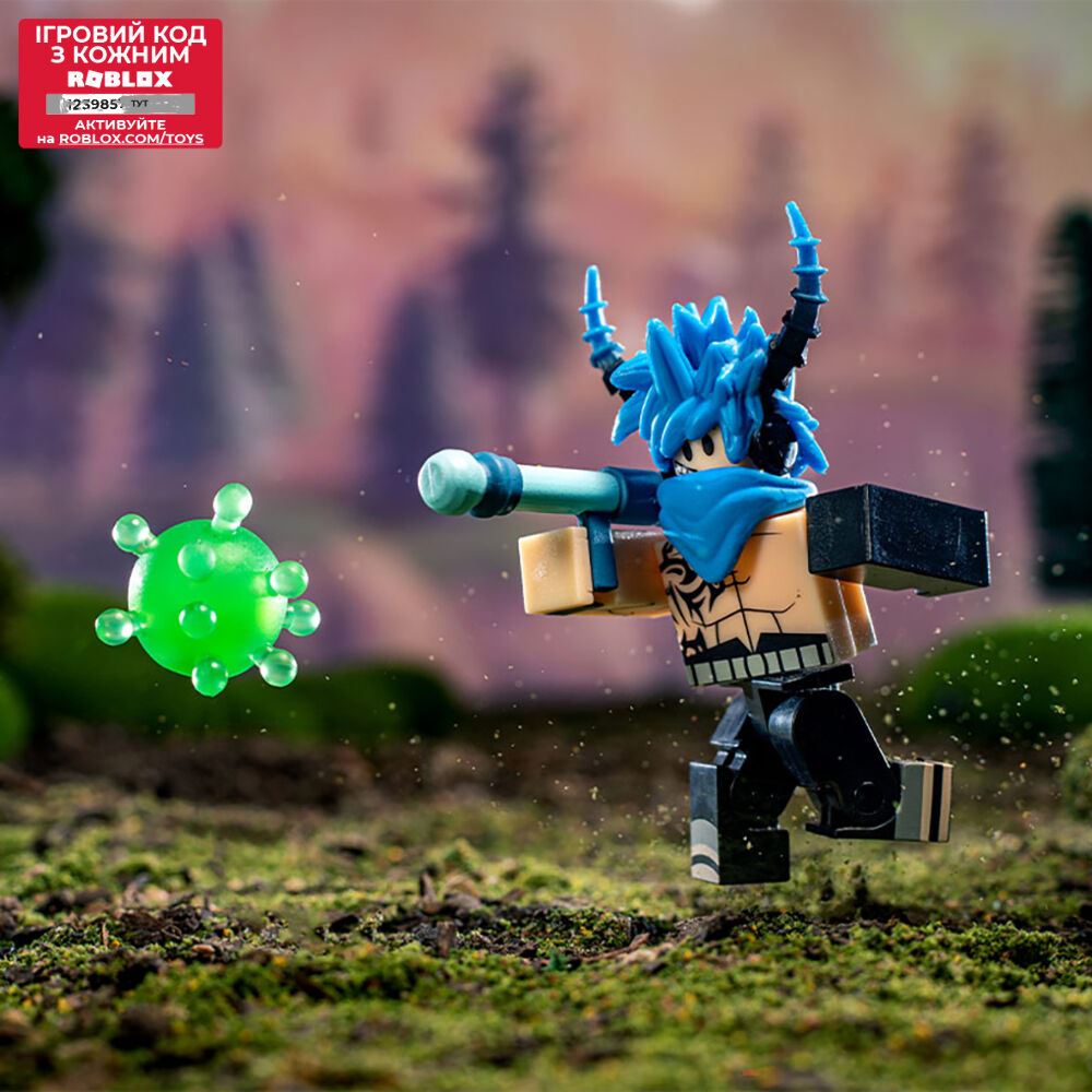 Roblox Ігрова колекційна фігурка Deluxe Mystery Pack Germ Simulator: Blaster King S2
