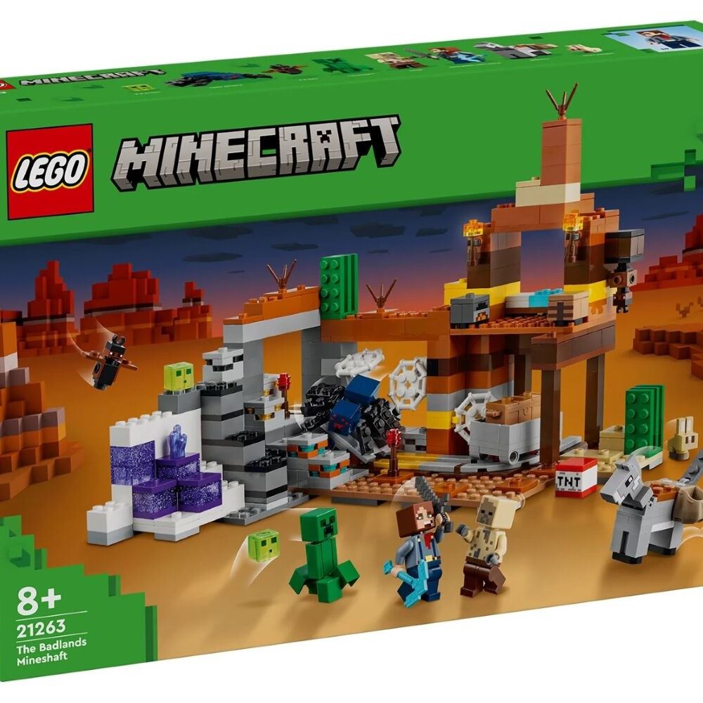 LEGO Конструктор Minecraft Покинута шахта у безплідних землях