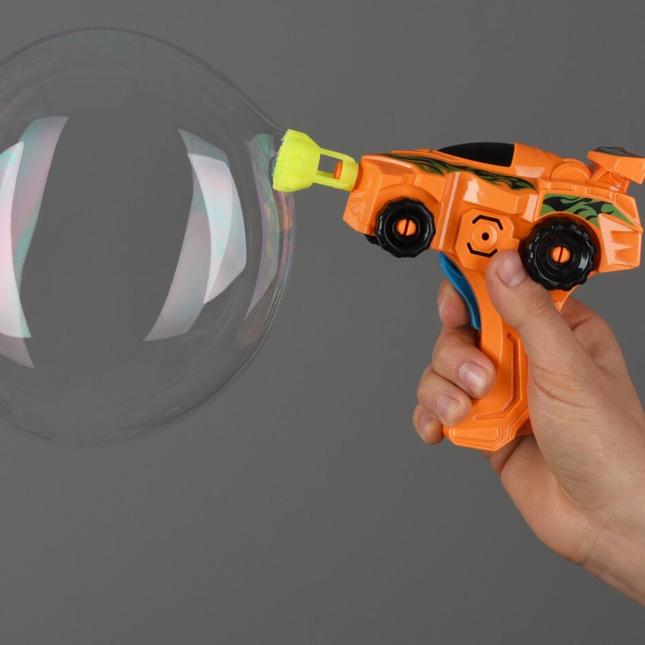Same Toy Мильні бульбашки Bubble Gun Машинка (помаранчевий)