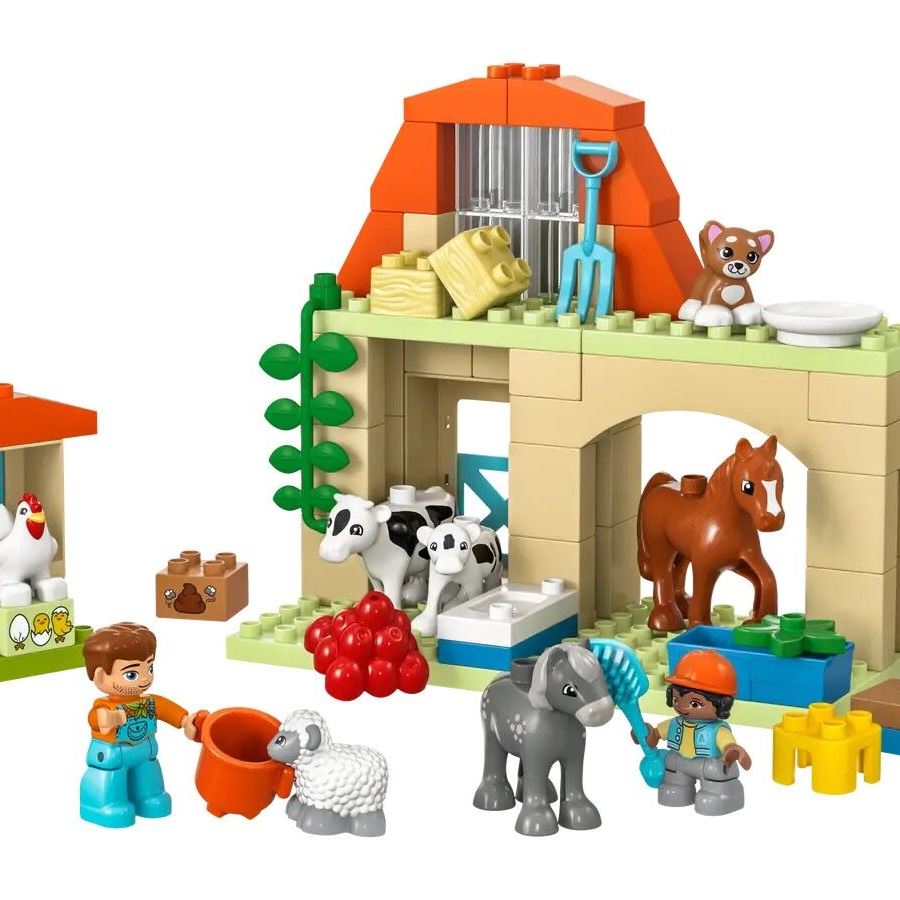 Конструктор LEGO DUPLO Town Догляд за тваринами на фермі