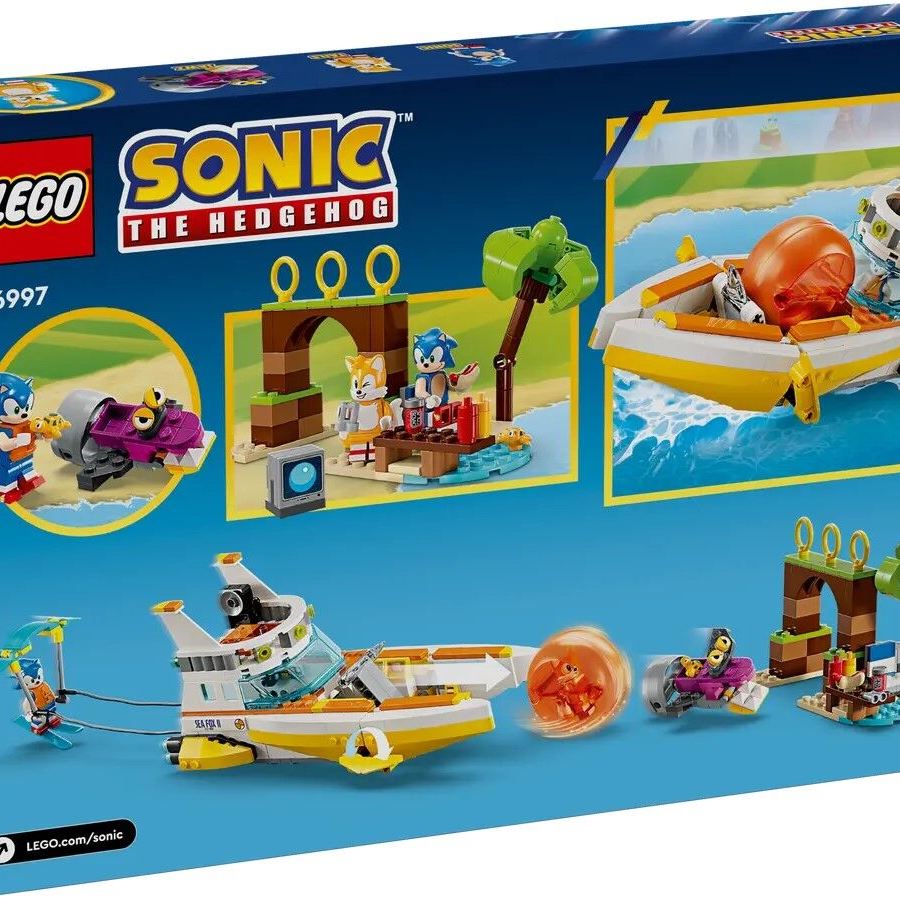 LEGO Конструктор Sonic the Hedgehog Човен із «Пригод Тейлза»