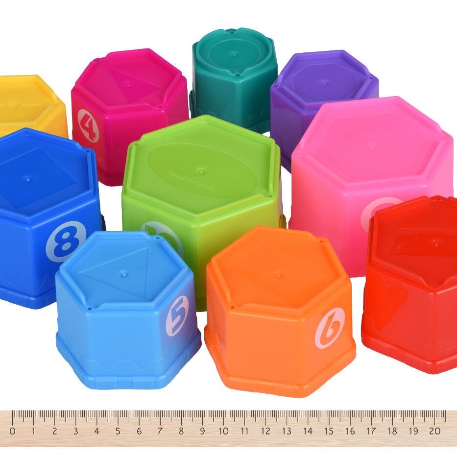 Same Toy Набір для гри з піском - Чашки (10 од.)