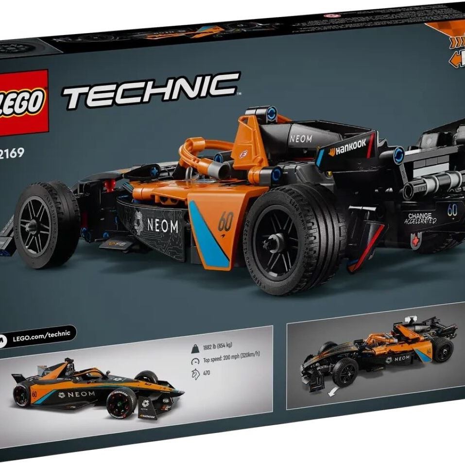 LEGO Конструктор Technic Автомобіль для перегонів NEOM McLaren Formula E