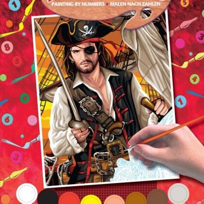 Sequin Art Набір для творчості PAINTING BY NUMBERS JUNIOR Пірат