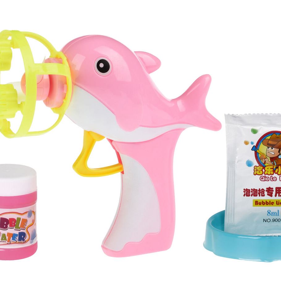 Same Toy Мильні бульбашки Bubble Gun Дельфін (рожевий)