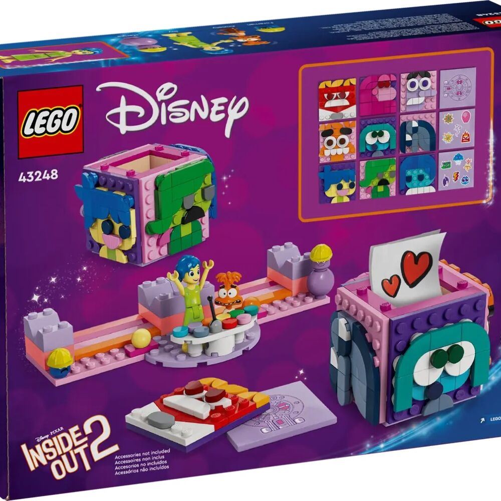 LEGO Конструктор Disney Кубики емоцій із Думками навиворіт 2 від Pixar