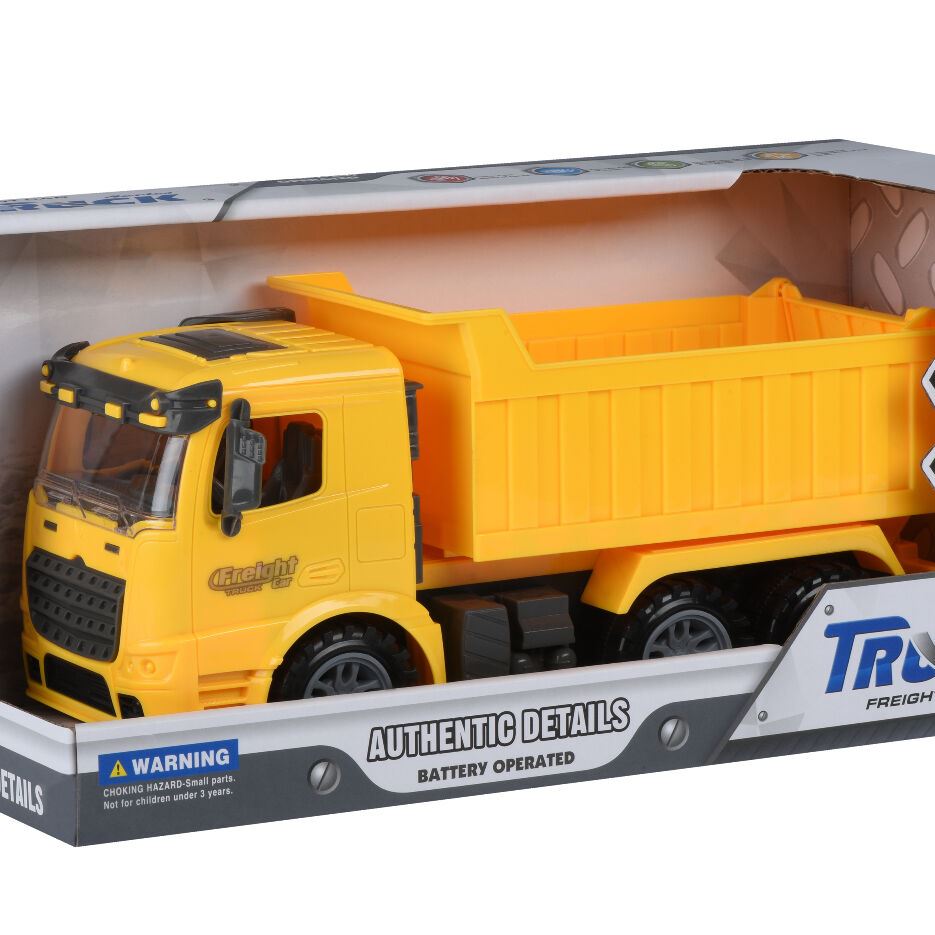 Same Toy Машинка інерційна Truck Самоскид (жовтий)