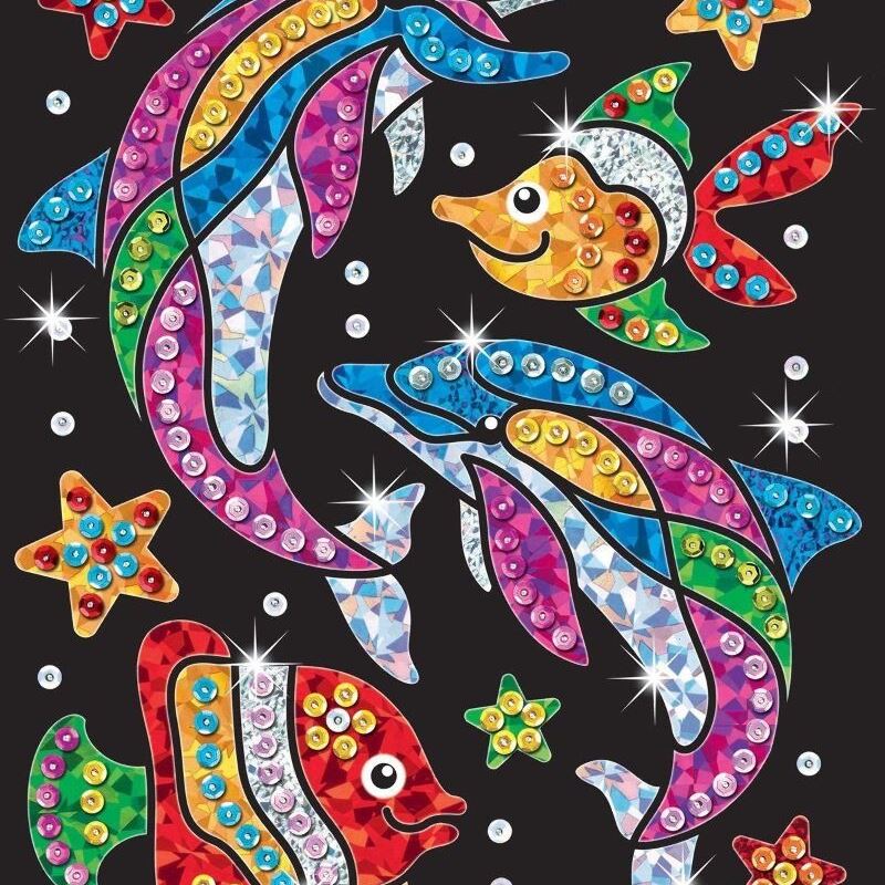 Sequin Art Набір для творчості FOILTASTIC Dolphins