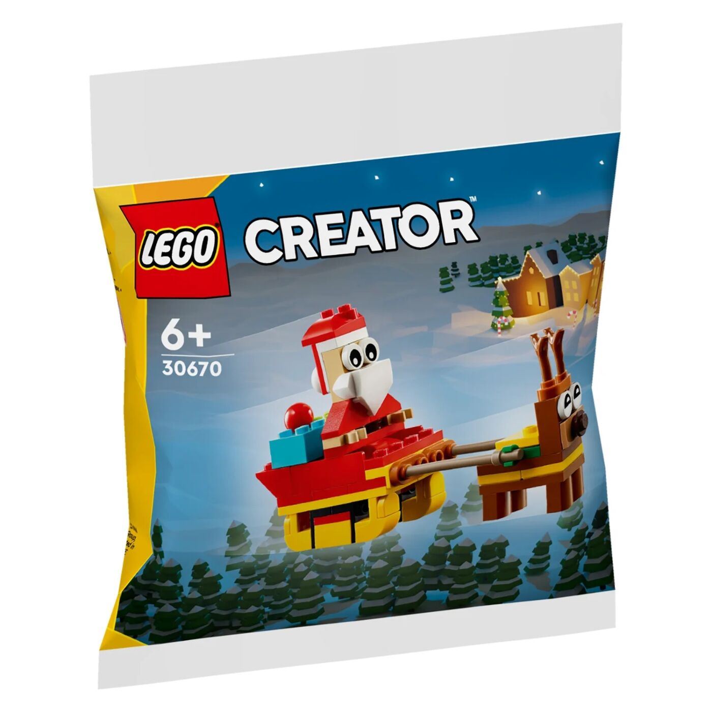LEGO Конструктор Creator Поїздка на санчатах Санти