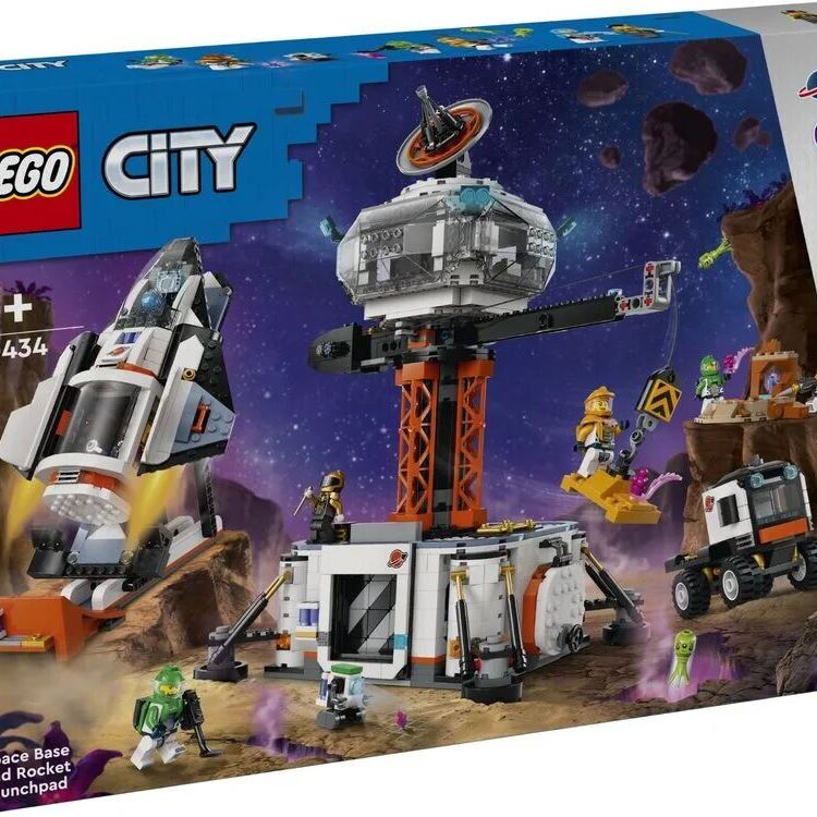 LEGO Конструктор City Космічна база й стартовий майданчик для ракети
