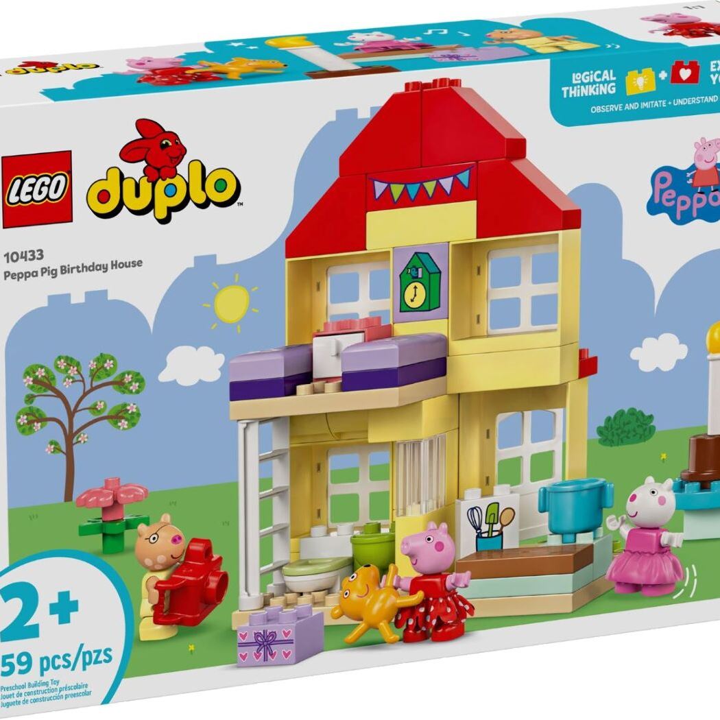 LEGO DUPLO Peppa Pig Святковий будинок Пеппи