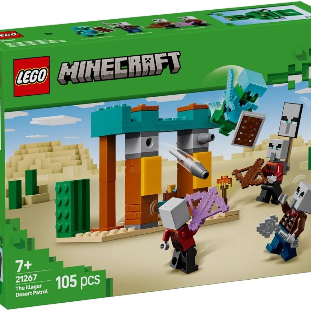 LEGO Конструктор Minecraft Пустельний патруль розбійника