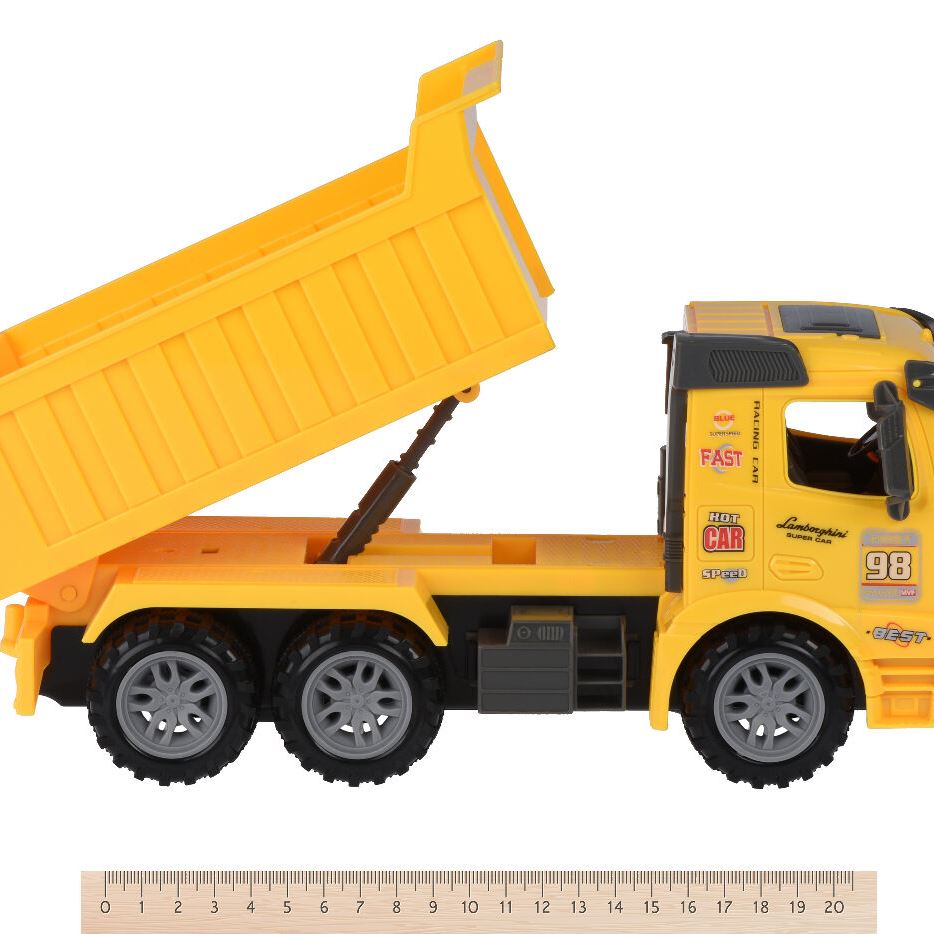 Same Toy Машинка інерційна Truck Самоскид (жовтий)