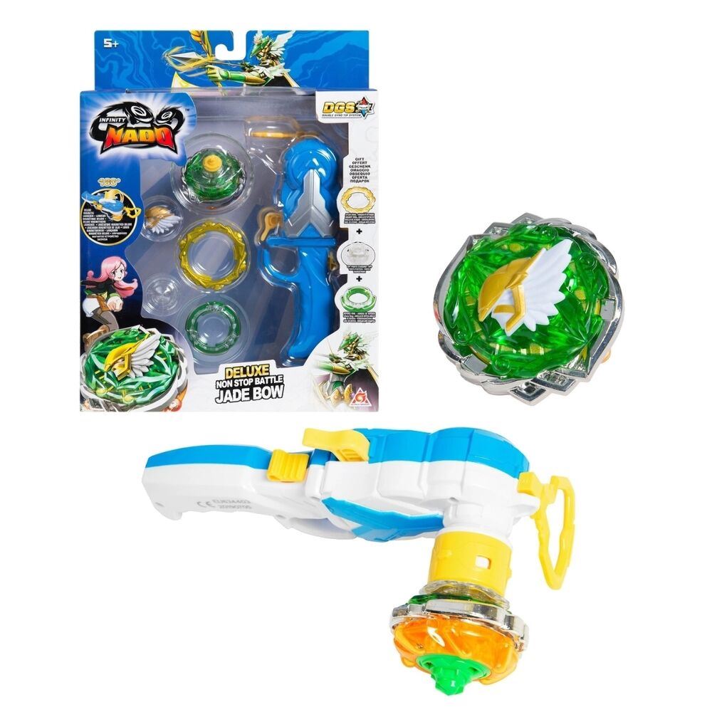 Infinity Nado Дзиґа Auldey Infinity Nado V серія Advanced Jade Bow Нефритовий Лук