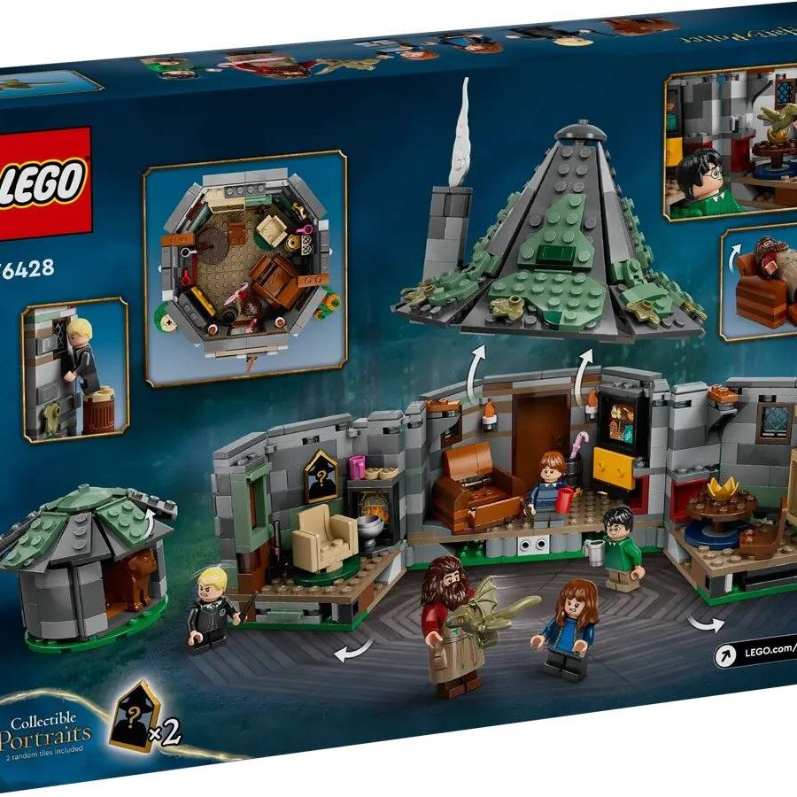 LEGO Конструктор Harry Potter Хатинка Геґріда: Несподівані гості