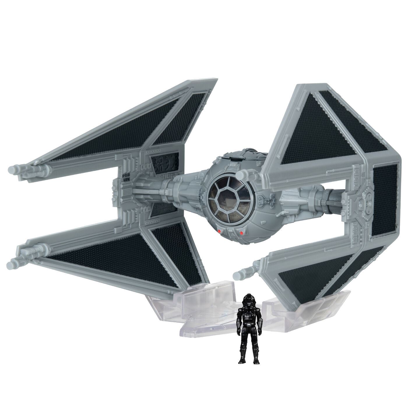 Star Wars Ігрова колекційна фігурка Small Vehicle Транспорт та фігурка TIE Interceptor 7.5см
