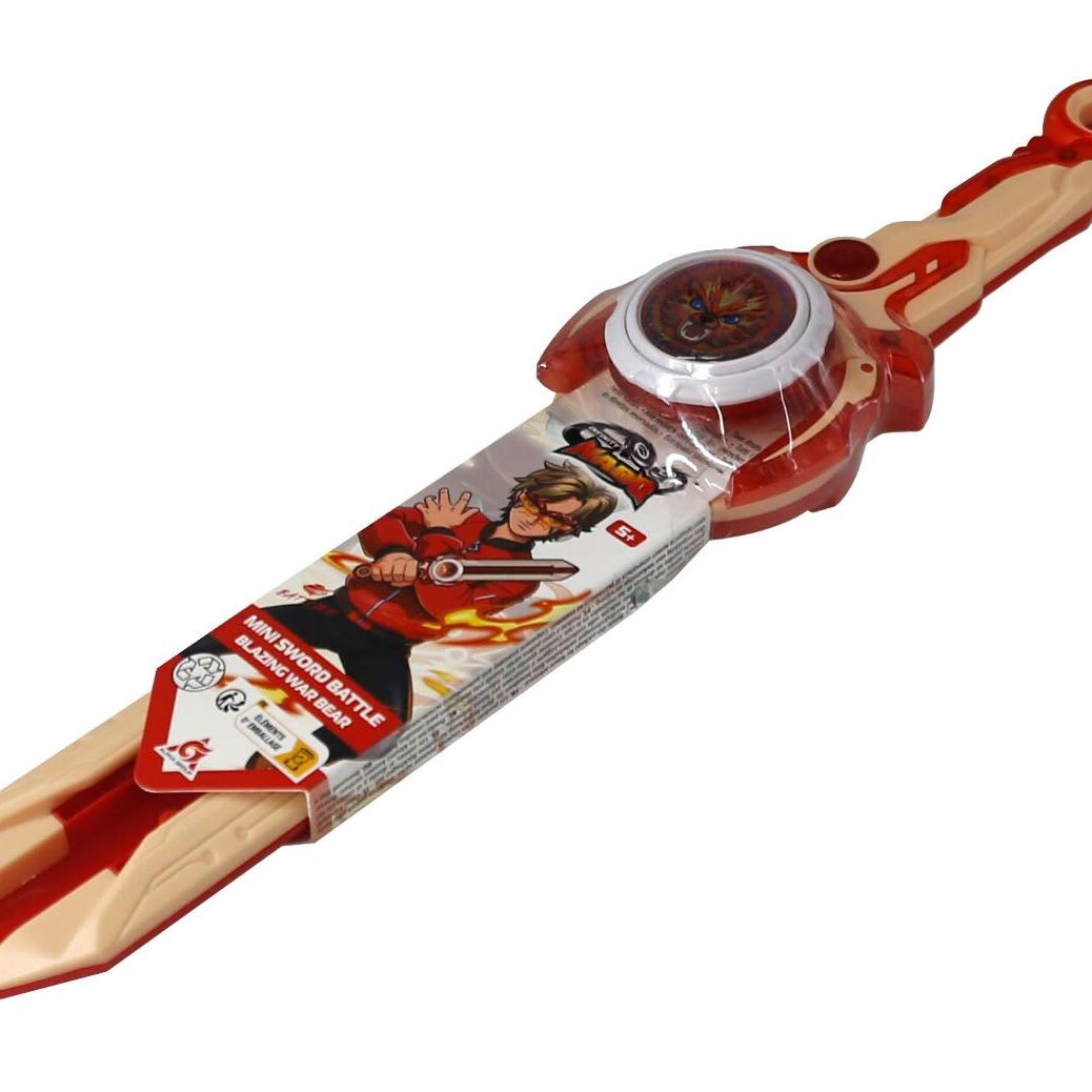 Infinity Nado Дзиґа VI Mini Sword Battle Палаючий Бойовий Ведмідь (Blazing War Bear)