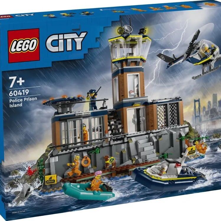 LEGO Конструктор City Поліцейський острів-в'язниця