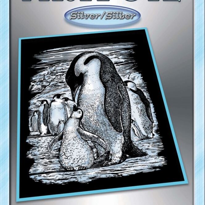 Sequin Art Набір для творчості ARTFOIL SILVER Penguins