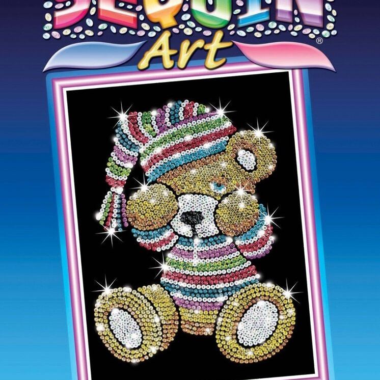 Sequin Art Набір для творчості BLUE Teddy