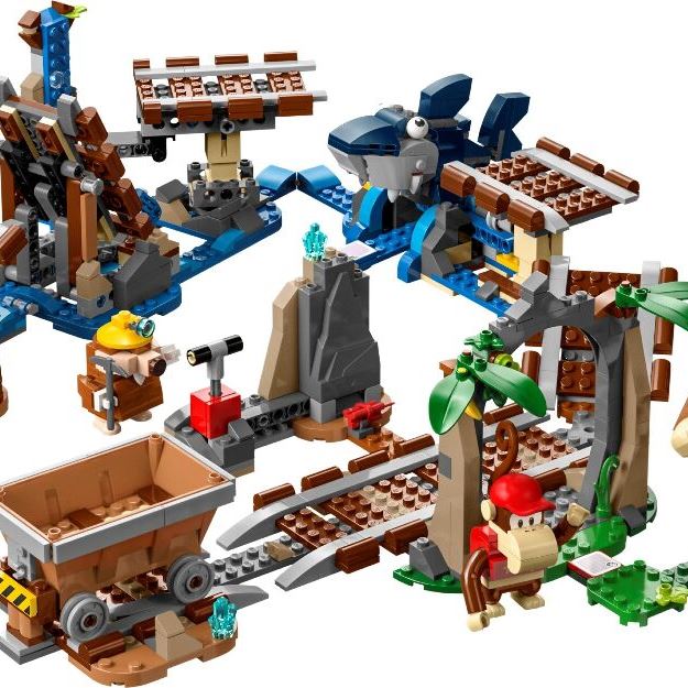 LEGO Конструктор Super Mario Поїздка у вагонетці Дідді Конґа. Додатковий набір