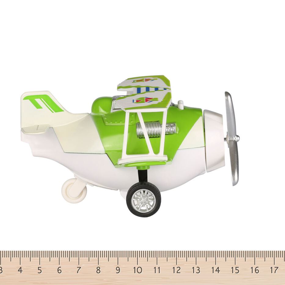 Same Toy Літак металевий інерційний Aircraft зелений