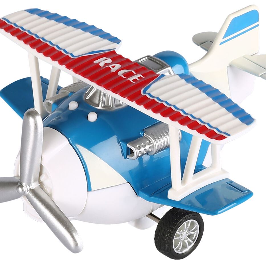 Same Toy Літак металевий інерційний Aircraft синій