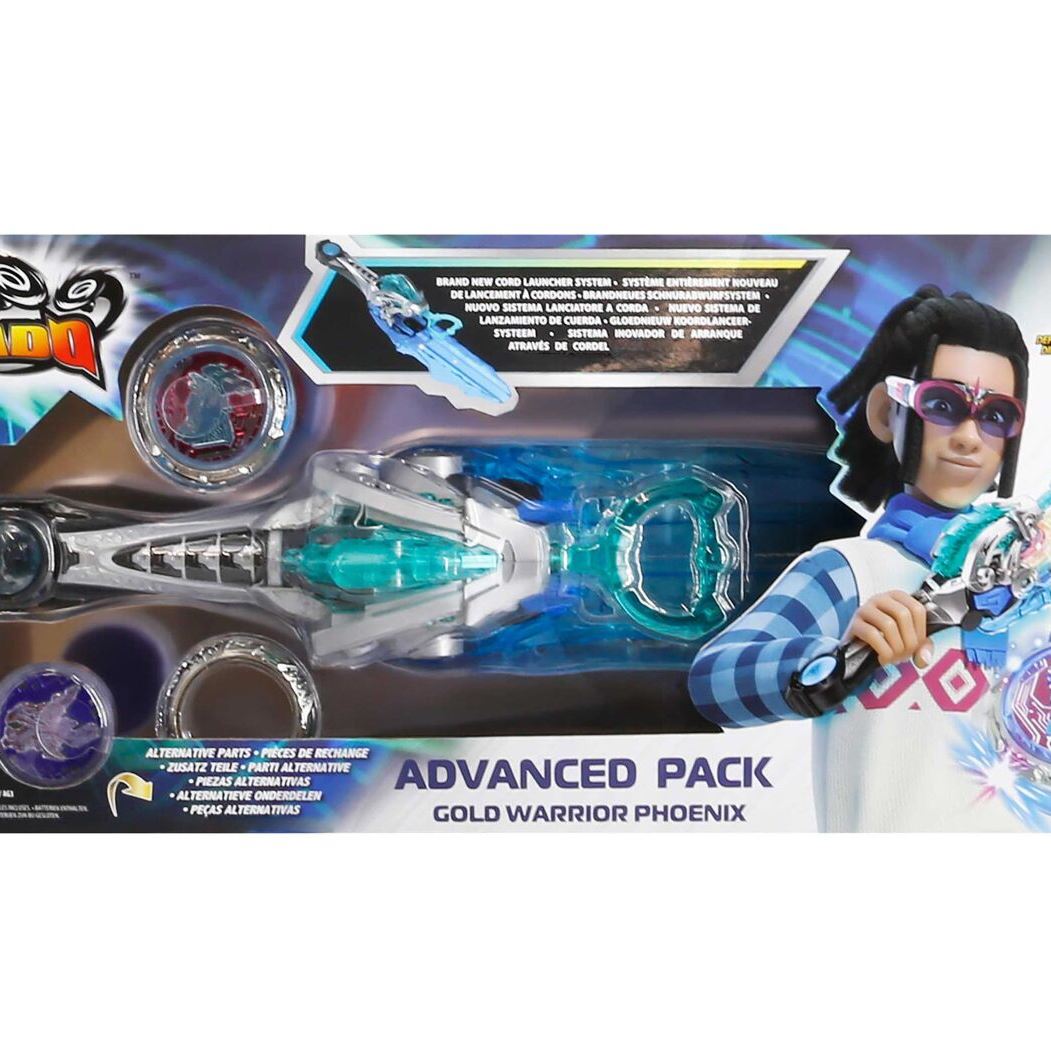 Infinity Nado Дзиґа VI серія Advanced Pack Gold Warrior Phoenix Золотий Воїн Фенікс