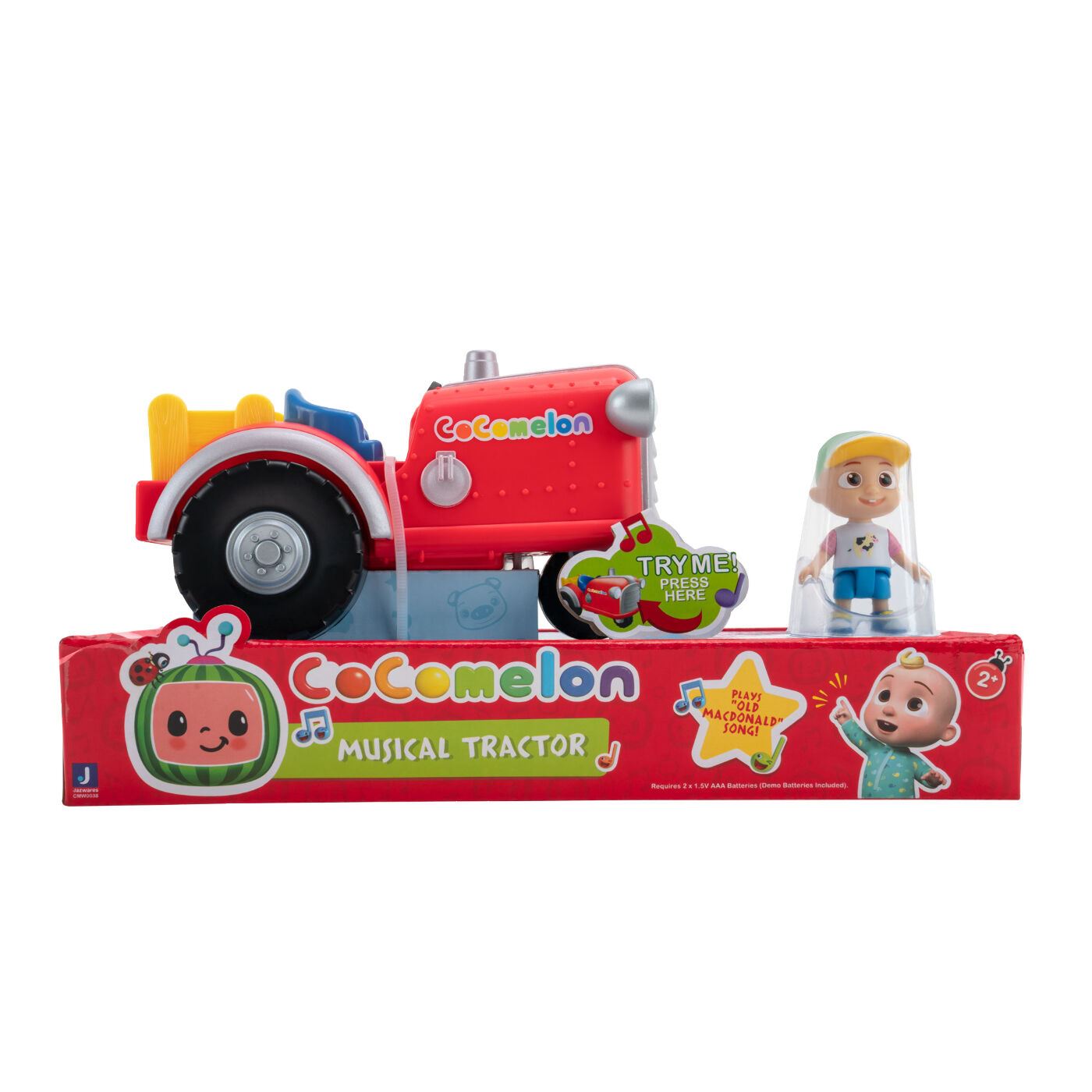 CoComelon Ігровий набір Feature Vehicle Трактор зі звуком