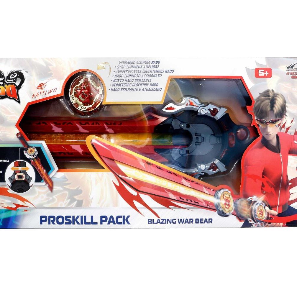 Infinity Nado Дзиґа VI Proskill Pack Палаючий Бойовий Ведмідь (Blazing War Bear)