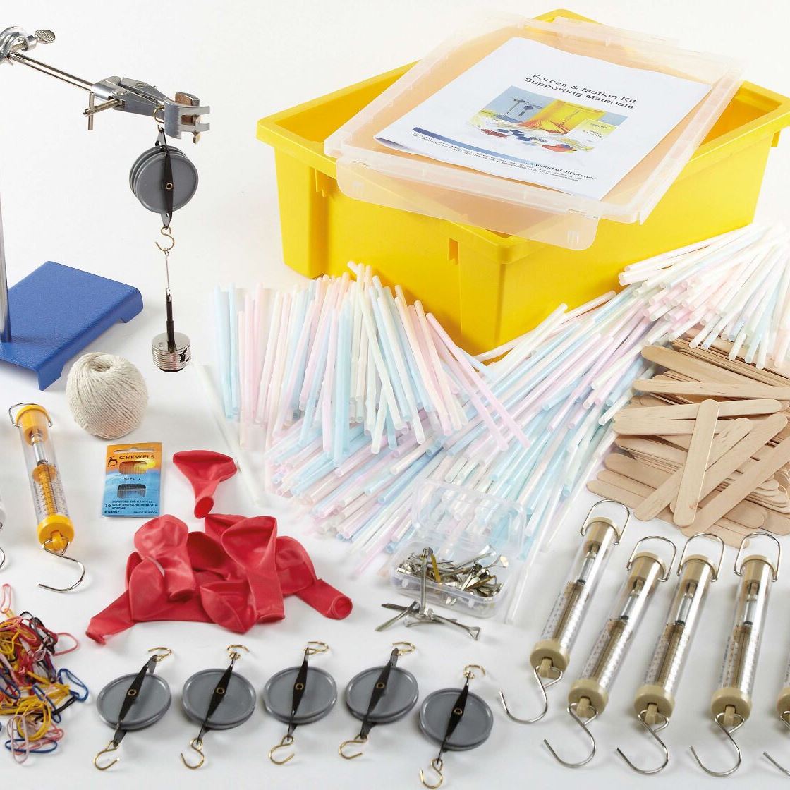 tts Набір для вивчення фізичних сил Forces Experiments Class Kit