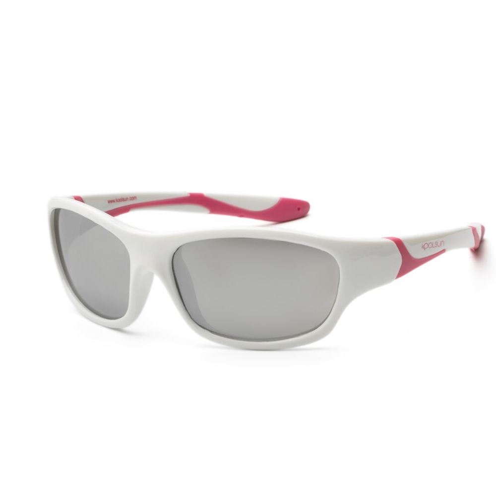 Koolsun Дитячі сонцезахисні окуляри Sport, 3-8р, біло-рожевий
