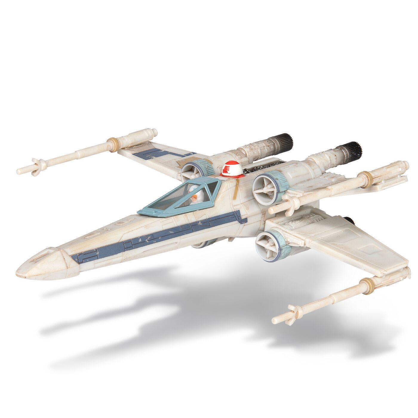 Star Wars Ігрова колекційна фігурка Medium Vehicle Транспорт та фігурка X-Wing (Blue 1) + Antoc Merric & R2-R9 12.5см