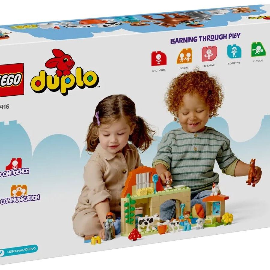 LEGO Конструктор DUPLO Town Догляд за тваринами на фермі