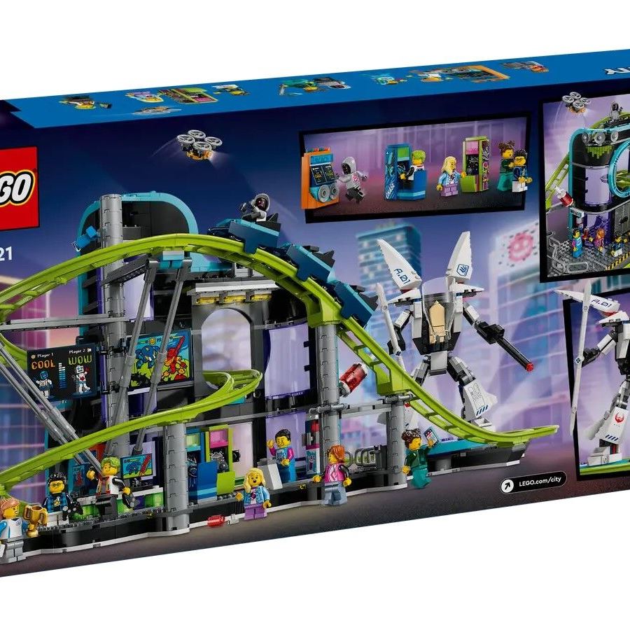LEGO Конструктор City Парк розваг «Світ роботів»