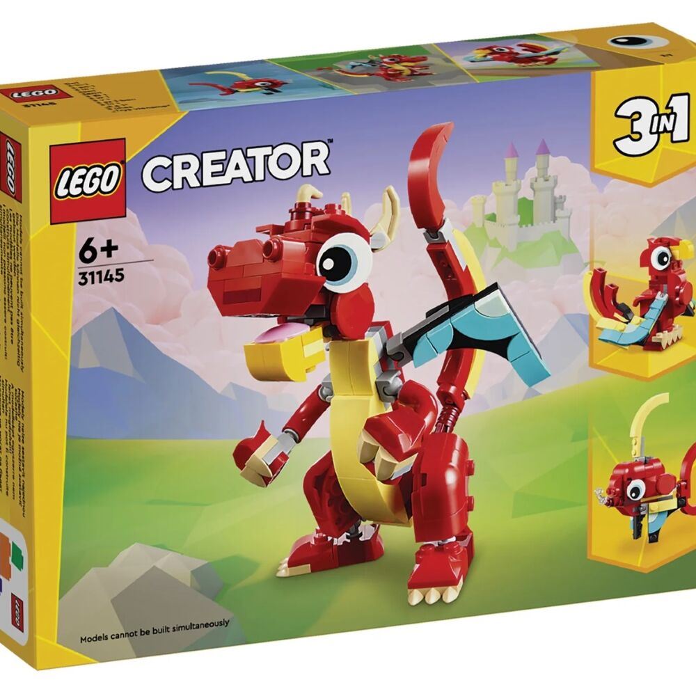 LEGO Конструктор Creator Червоний Дракон