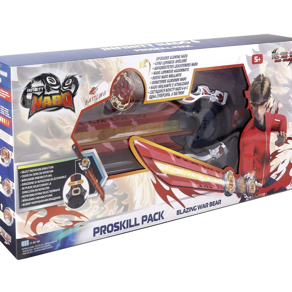 Infinity Nado Дзиґа VI Proskill Pack Палаючий Бойовий Ведмідь (Blazing War Bear)