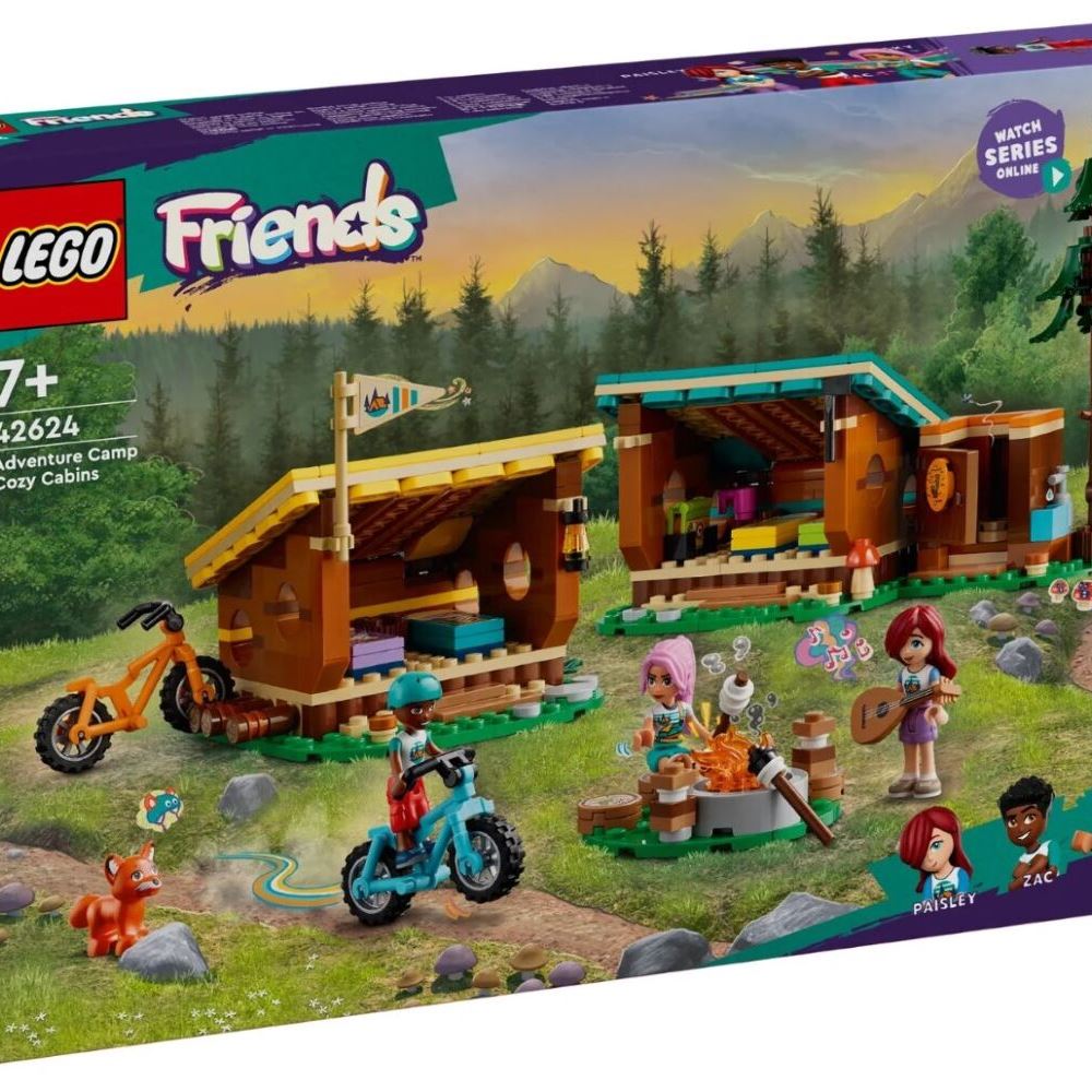 LEGO Конструктор Friends Затишні хатинки у пригодницькому таборі
