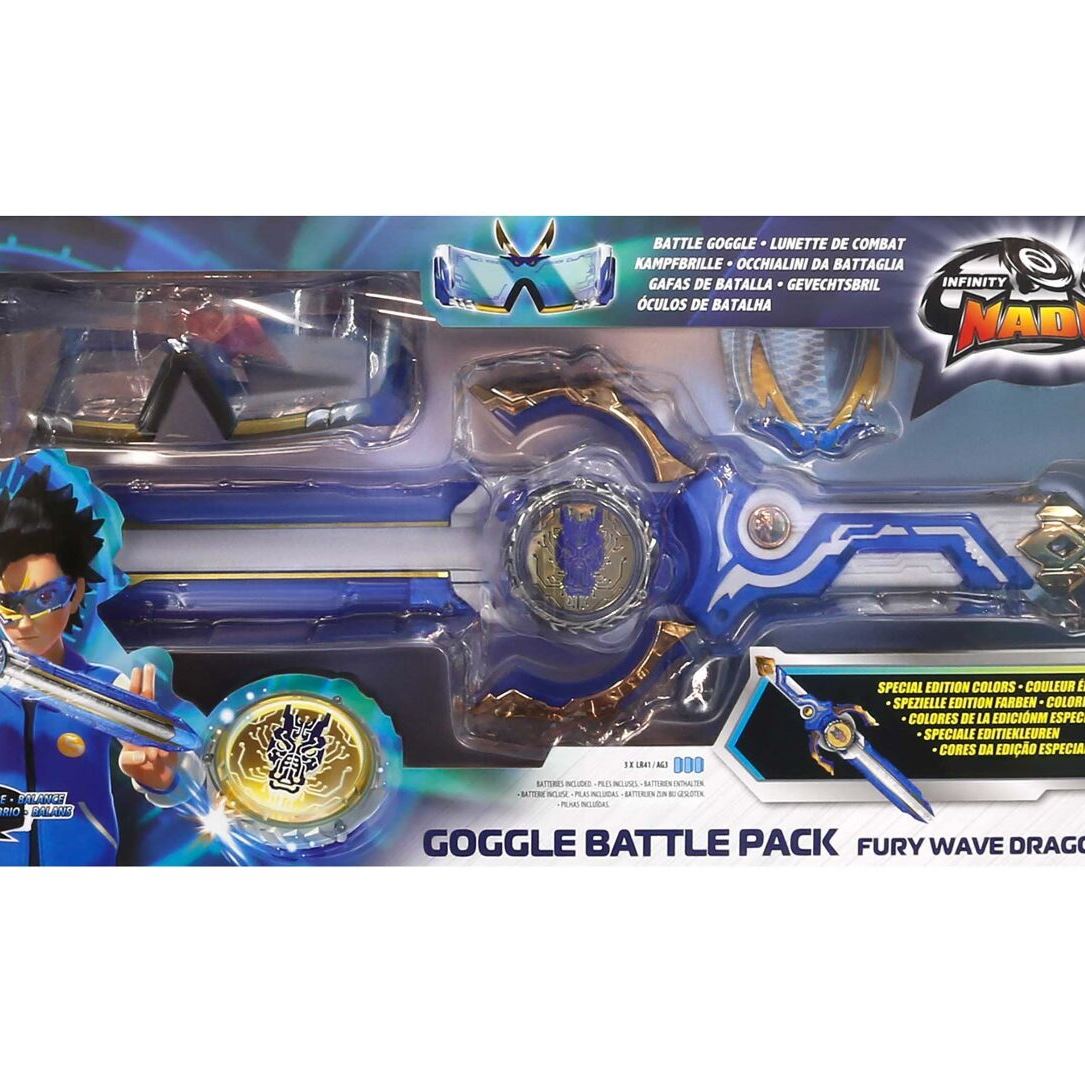Infinity Nado Набір VI Goggle Battle Pack дзиґа та аксесуари