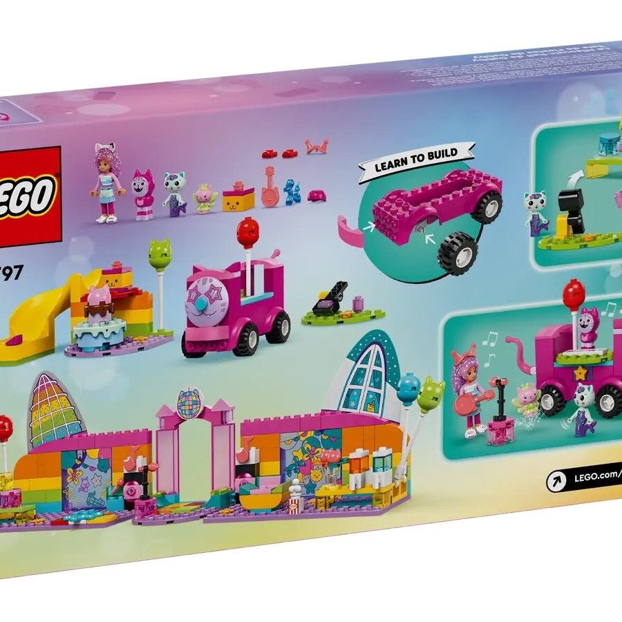 LEGO Конструктор Gabby's Dollhouse Святкова кімната Ґаббі