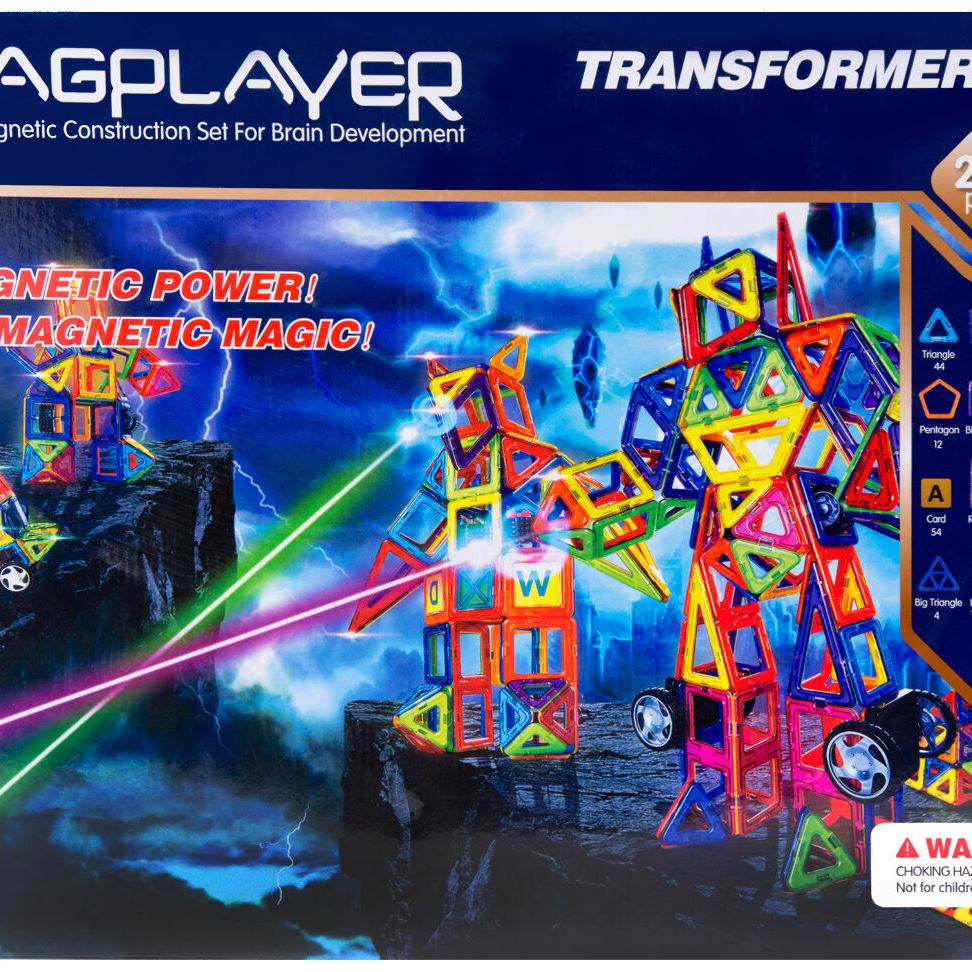 MagPlayer Конструктор магнітний 218 од. (MPA-218)
